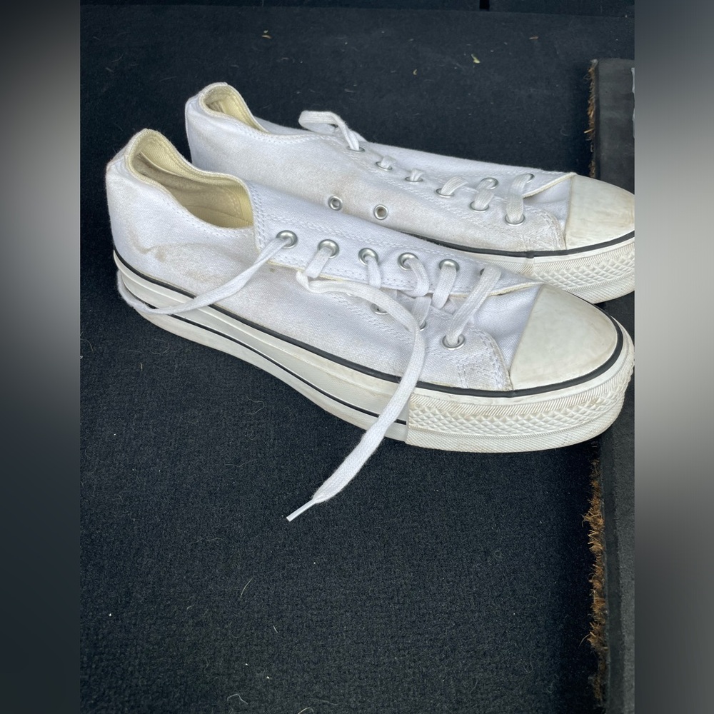 Platform white converse - Picture 2 of 2